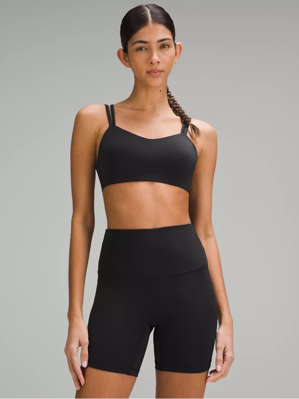 Lululemon Like a Cloud Bra Black Size 8 Light Support B/C Cup  No Size Tag